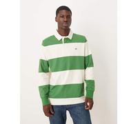 GANT - Polo stile rugby verde a righe 58