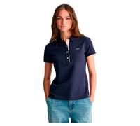 GANT Polo Unisex Contrast Collar SS Pique, Blu - Evening Blue, 3XL