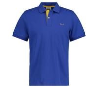 GANT Polo Uomo - Regolare Contrasto Pique Rugger, con Bottoni, Cotone Pz.