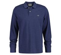 GANT Polo Uomo - Regolare Shield Longsleeve Pique Rugger, Maniche Lunghe, Logo