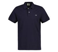 GANT Polo Uomo - Regolare Shield, Manica Corta, con Bottoni, Pique, Stickere