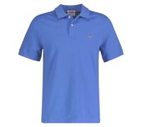 GANT Polo Uomo - Regolare Shield, Manica Corta, con Bottoni, Pique, Stickere