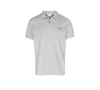 GANT REG SHIELD SS PIQUE POLO, Polo classica Uomo, GREY MELANGE, 4XL