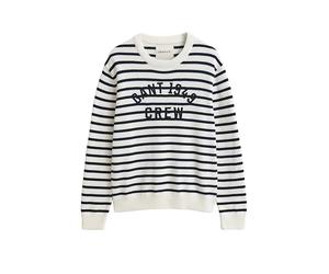 GANT Pullover BRETON STRIPED GRAPHIC crema | XL