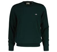 GANT Pullover 'Classic' verde scuro Uomo - Abbigliamento - Pullover e cardigan - Pullover - Pullover girocollo GANT XXL