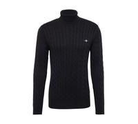 GANT Pullover nero / bianco Uomo - Abbigliamento - Pullover e cardigan - Pullover - Pullover dolcevita GANT XL