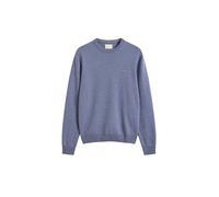 Gant - Maglione Girocollo in Lambswool - - Knitwear - Uomo - Blu - 2XL