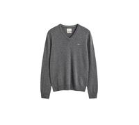 GANT Pullover 'SUPERFINE' grigio Uomo - Abbigliamento - Pullover e cardigan - Pullover - Pullover con scollo a V GANT M