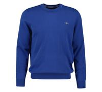 GANT Pullover Uomo - Classic Cotone C-Neck, Lavorato a Maglia, Girocollo,