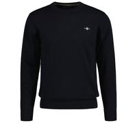 GANT Pullover Uomo - Classic Cotone C-Neck, Lavorato a Maglia, Girocollo,