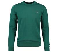 GANT Pullover Uomo - Classic Cotone C-Neck, Lavorato a Maglia, Girocollo,