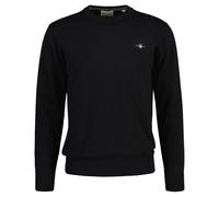 GANT Pullover Uomo - Classic Cotone C-Neck, Lavorato a Maglia, Girocollo,