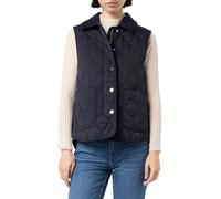 GANT QUILTED VEST WITH CORD DETAILS, Blu - Evening Blue, S