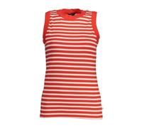 Gant Red Cotton Tank Top - XS