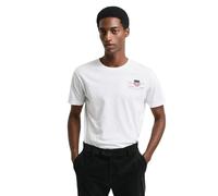 GANT REG ARCHIVE SHIELD EMB SS T-SHIRT, T-shirt Uomo, Bianco ( WHITE ), XXL