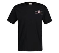 Gant Reg Archive Shield Emb Short Sleeve T-shirt Nero XL Uomo
