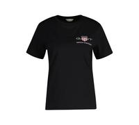 GANT Reg Archive Shield SS - Maglietta, Nero, L