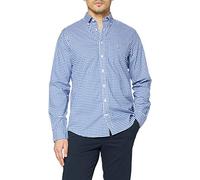 GANT REG BROADCLOTH GINGHAM BD, Camicia Uomo, Blu ( COLLEGE BLUE ), XXL