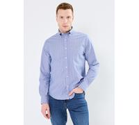 GANT - Reg Brushed Twill Stripe Shirt Blu - Abbigliamento S Blu