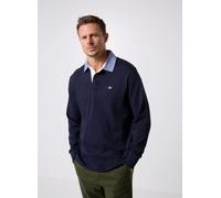GANT - Reg Chambray Heavy Rugger Blu - Abbigliamento M Blu