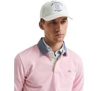 GANT Reg Chambray Heavy Rugger Polo, California Pink, XL Uomo