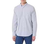 GANT Reg Classic Poplin Micro Check Camicia, Verde, XL Uomo