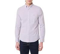 GANT Reg Classic Poplin Micro Check, Colore: Rosso, L