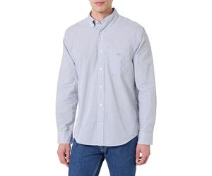 GANT Reg Classic Poplin Micro Check, Verde, M