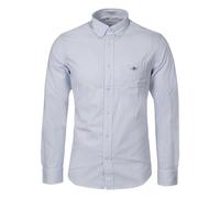 GANT Reg Classic Poplin Stripe Camicia Manica Lunga Riga Rosa Uomo Regular Fit