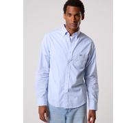 GANT - Reg Classic Poplin Stripe Shirt Blu - Abbigliamento L Blu