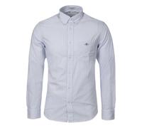Gant Reg Classic Poplin Stripe Shirt Camicia Uomo (Pacco da 1)