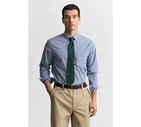 GANT Reg Classic Poplin Stripe Shirt College Blue Taglia: XXL | Camicie Casual Outlet | Uomo | Blu