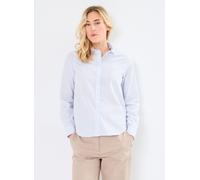GANT - Reg Classic Poplin Striped Shirt Blu - Abbigliamento 36 Blu