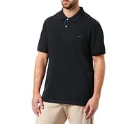 GANT REG CONTRAST PIQUE SS RUGGER, Polo Uomo, Nero ( BLACK ), 4XL