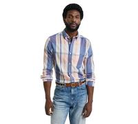 GANT Reg Indian Madras Shirt Camicia, Eggshell, XL Uomo