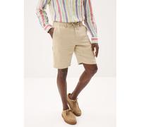 GANT - Reg Linen Ds Shorts Beige - Abbigliamento M Beige