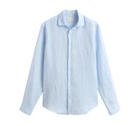 Gant - Reg Linen Shirt - - Shirts - Uomo - Blu - 3XL