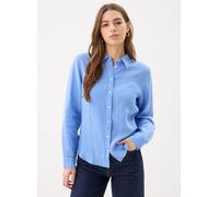 GANT - Reg Linen Shirt W Blu - Abbigliamento 40 Blu