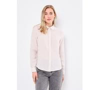 GANT - REG LINEN STRIPED SHIRT Beige - Abbigliamento 34 Beige