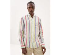 Gant, ,Shirts ,Uomo ,Multicolore ,S Reg Multistripe Linen Shirt