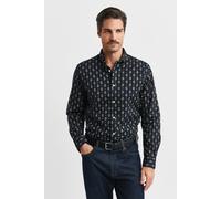 GANT Reg Paisley Printed Twill Shirt Evening Blue Taglia: XL | Camicie Casual Outlet | Uomo | Blu