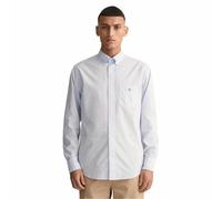 GANT Camicia Reg Gingham maniche lunghe Blu chiaro/Offwhite XXL