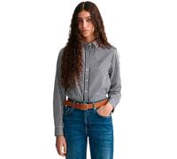 GANT REG POPLIN STRIPED SHIRT, Camicia elegante Donna, Blu ( CLASSIC BLUE ), 42