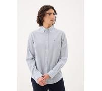 GANT - Reg Seersucker Stripe Shirt Blu - Abbigliamento XL Blu