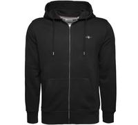 GANT Reg Shield-Felpa con Cappuccio E Zip Intera Uomo