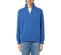 GANT Reg Shield Half Zip Sweat Maglia di Tuta, Rich Blue, XXL Uomo