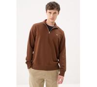 GANT - Reg Shield Half Zip Sweat Marrone - Abbigliamento S Marrone