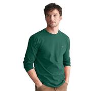 GANT Reg Shield LS - Maglietta, Verde Foresta, 4X-Large