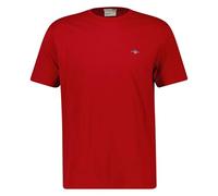 GANT Reg Shield SS - Maglietta, Rosso Rubino, XXXL