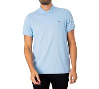 GANT REG SHIELD SS PIQUE POLO, Polo Uomo, CAPRI BLUE, 4XL